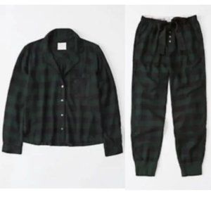 A&F Flannel PJ Set